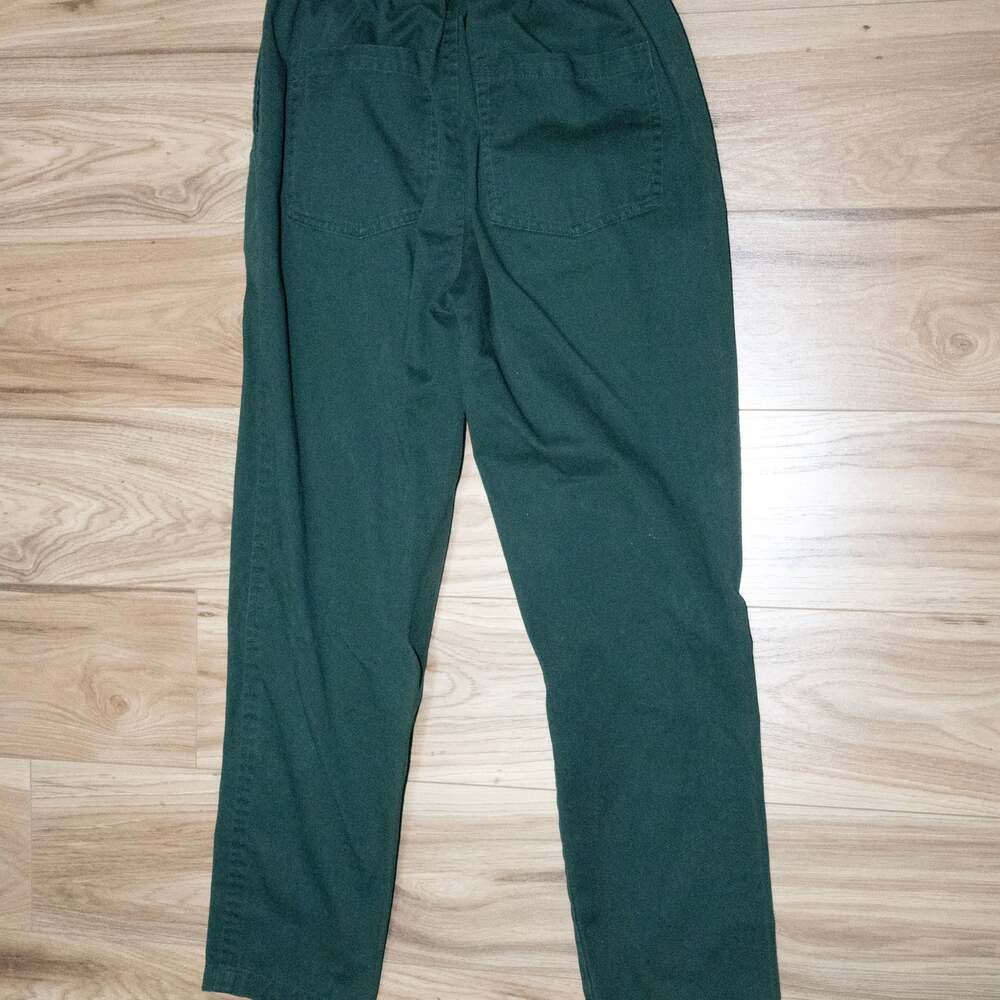 WEGO Green Elastic Waist Pants